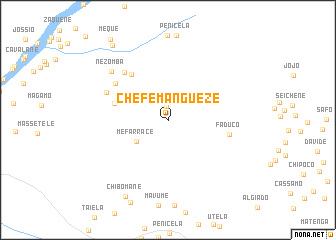 map of Chefe Mangueze