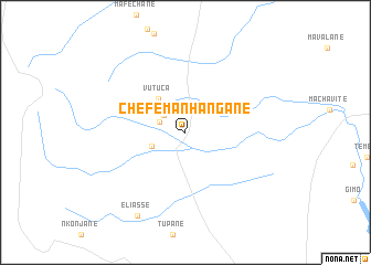 map of Chefe Manhangane