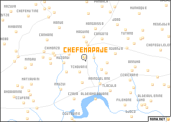 map of Chefe Mapaje