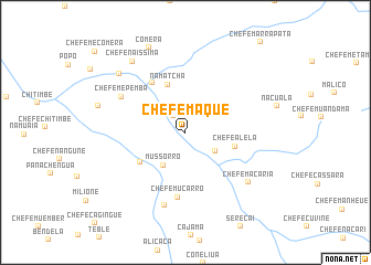 map of Chefe Maque