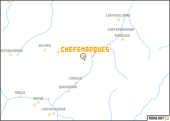 map of Chefe Marques