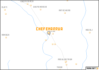 map of Chefe Marrua