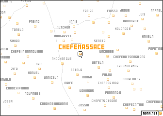 map of Chefe Massace