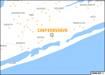 map of Chefe Massava