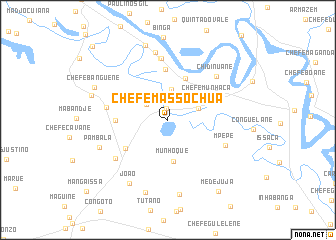 map of Chefe Massochua