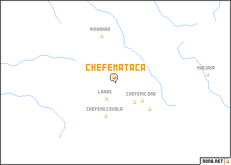 map of Chefe Mataca