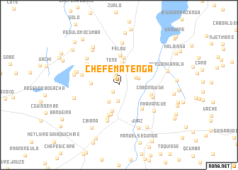 map of Chefe Matenga