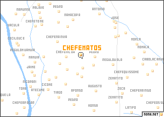 map of Chefe Matos