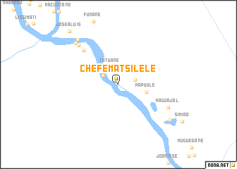 map of Chefe Matsilele