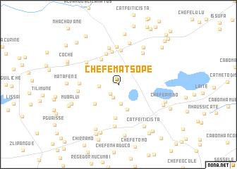 map of Chefe Matsope
