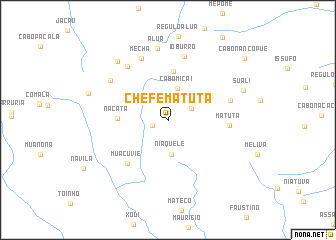 map of Chefe Matuta