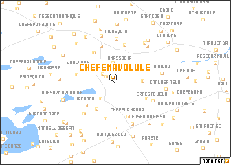map of Chefe Mavolule