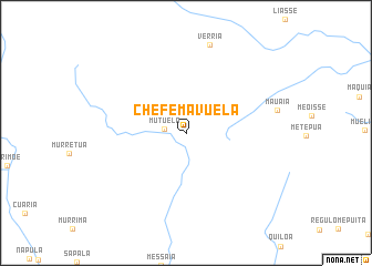 map of Chefe Mavuela