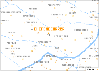 map of Chefe Mecuarra