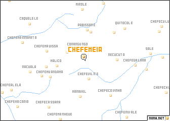 map of Chefe Meia