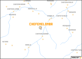 map of Chefe Melomba