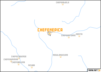 map of Chefe Mepica