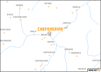 map of Chefe Mepina