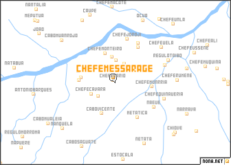 map of Chefe Messarage