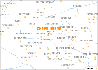 map of Chefe Misere