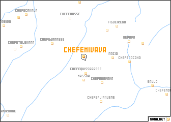 map of Chefe Mivava