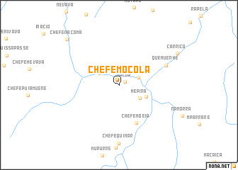 map of Chefe Mocola