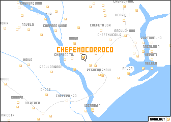 map of Chefe Mocorroco