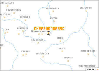 map of Chefe Mongessa