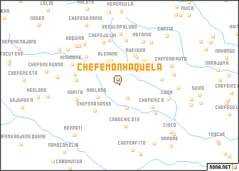 map of Chefe Monhaquela