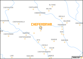 map of Chefe Moriha