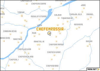 map of Chefe MʼRossia