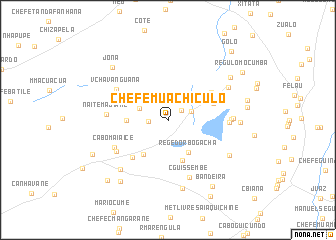 map of Chefe Muachiculo