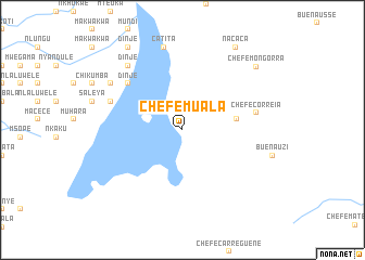 map of Chefe Muala