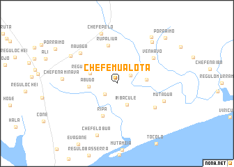 map of Chefe Mualota