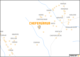 map of Chefe Muamua