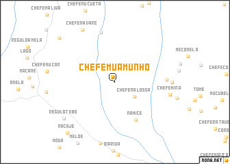 map of Chefe Muamunho