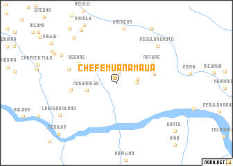 map of Chefe Muanamaua