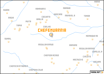 map of Chefe Muarria