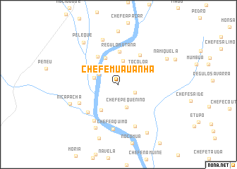 map of Chefe Muauanha