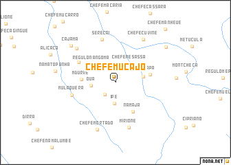 map of Chefe Mucajo