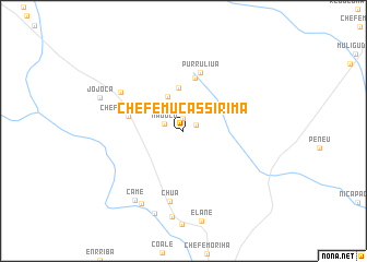 map of Chefe Mucassirima