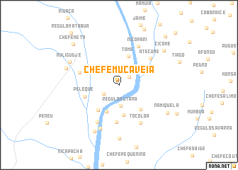 map of Chefe Mucaveia