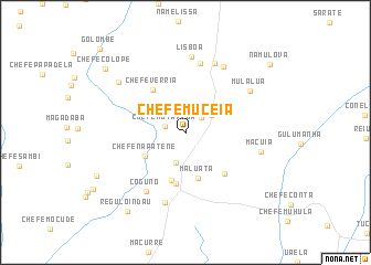 map of Chefe Muceia