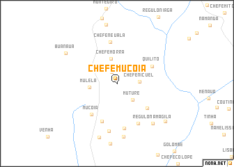 map of Chefe Mucoia