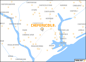 map of Chefe Mucoila