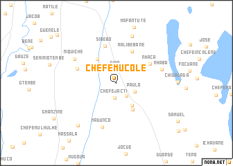 map of Chefe Mucole