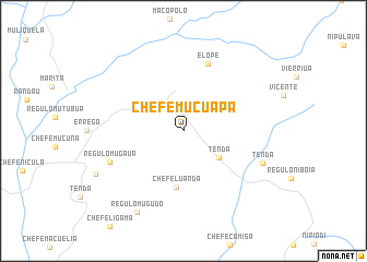 map of Chefe Mucuapa
