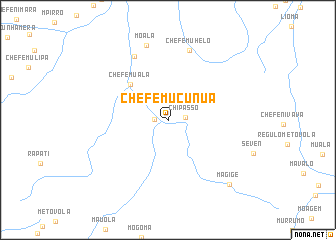 map of Chefe Mucunua