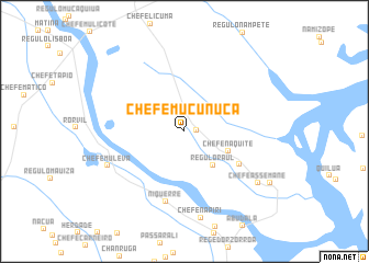 map of Chefe Mucunuca