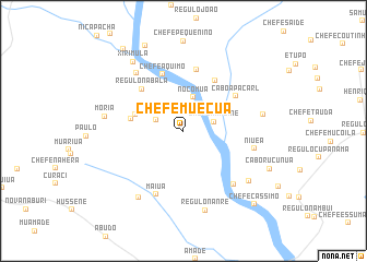 map of Chefe Muecua